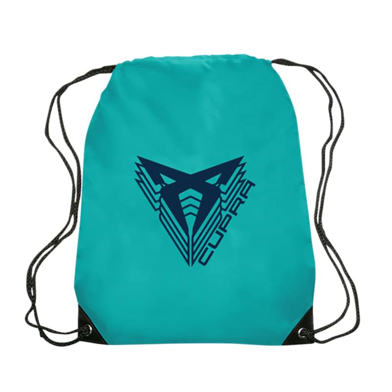 Altair Black Trim Drawstring Bag
