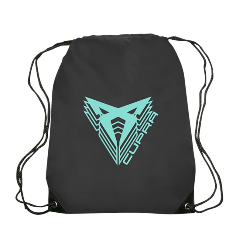 Altair Black Trim Drawstring Bag