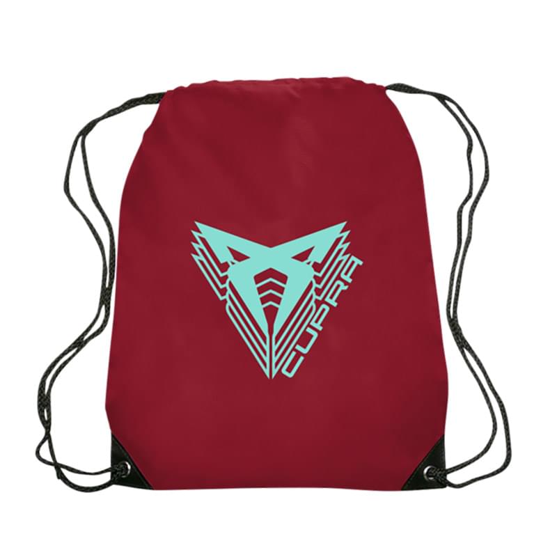 Altair Black Trim Drawstring Bag