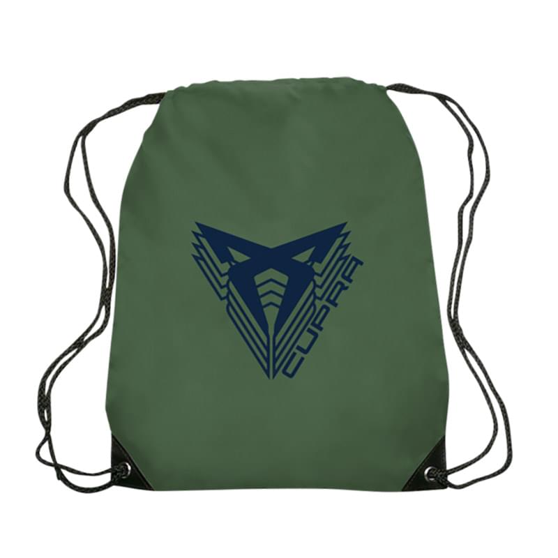 Altair Black Trim Drawstring Bag