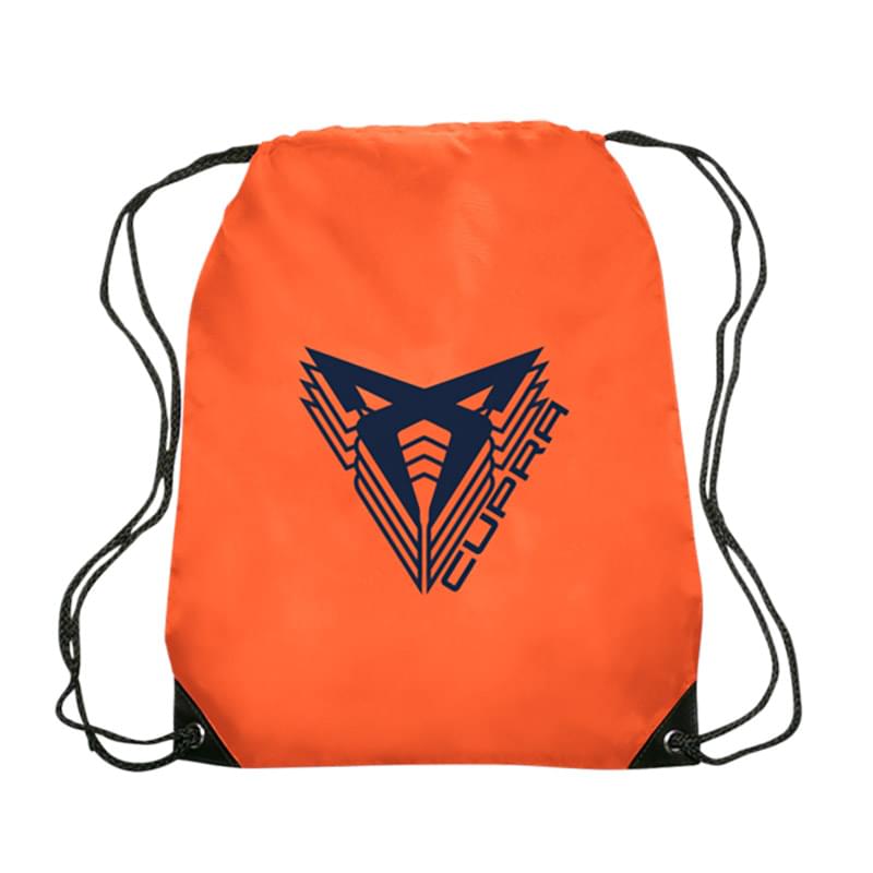 Altair Black Trim Drawstring Bag