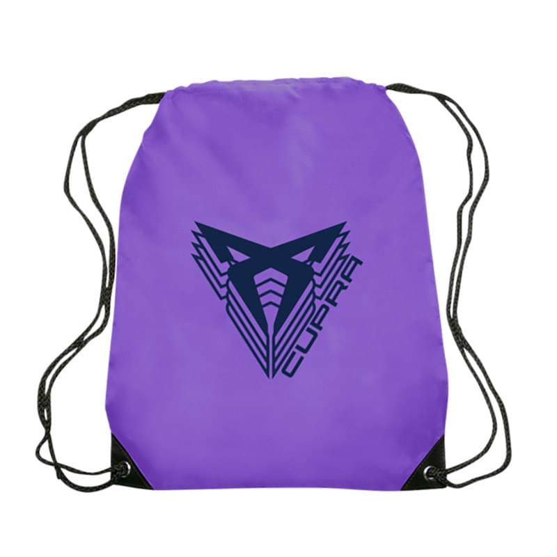 Altair Black Trim Drawstring Bag