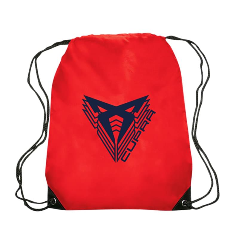 Altair Black Trim Drawstring Bag