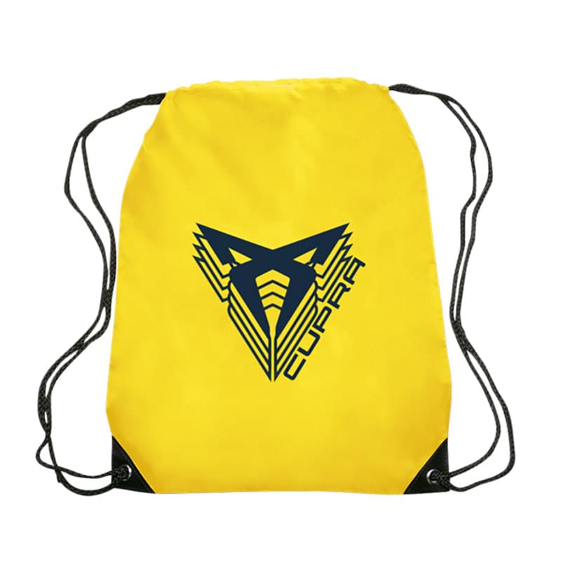 Altair Black Trim Drawstring Bag