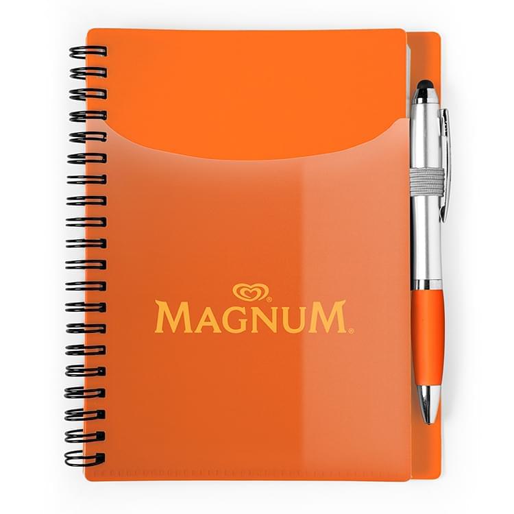 Sorbet Notebook Set with matching pen (PB2571).