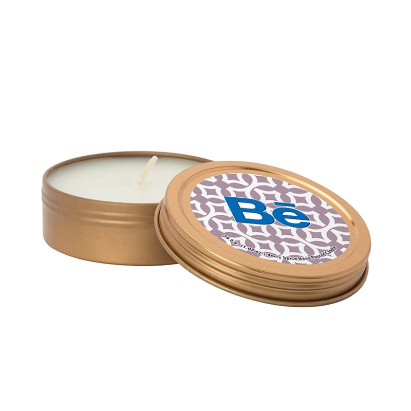 2 oz. Scented Candle in Screw-Top Metal Tin