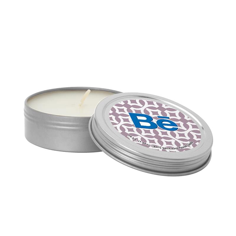 2 oz. Scented Candle in Screw-Top Metal Tin