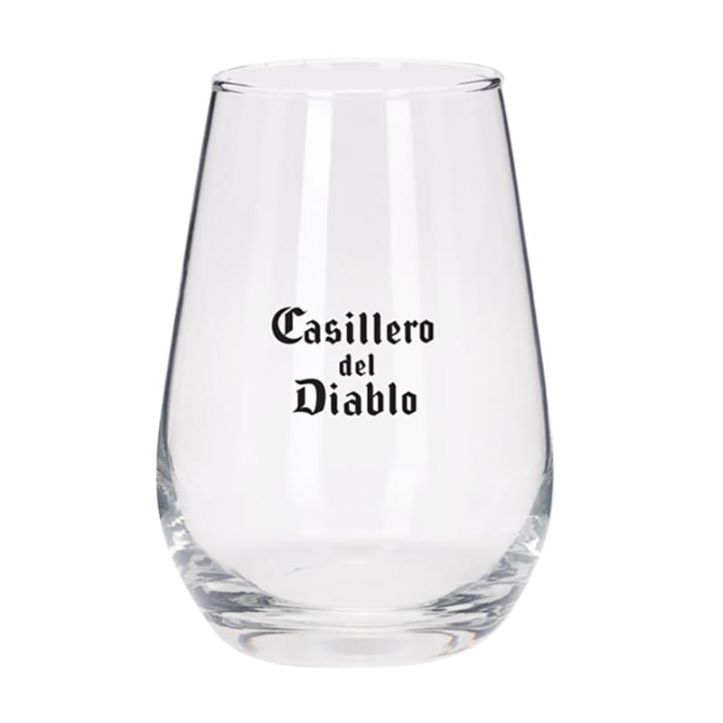 Tipsy 16 oz Vaso Silicia Stemless Wine Glass