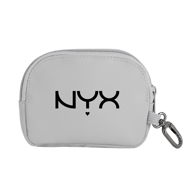 Branson Round Recycled PU Zip Pouch