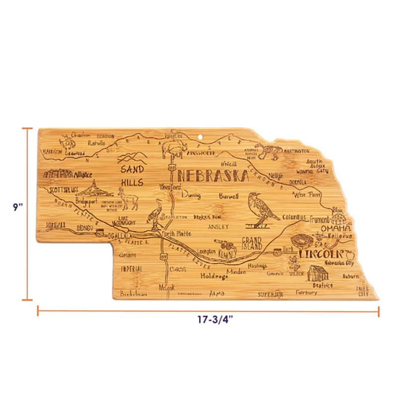 U.S. Destination Bamboo Cutting and Serving Boards