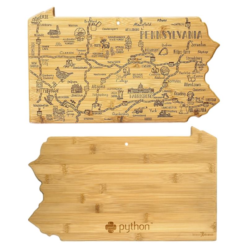 U.S. Destination Bamboo Cutting and Serving Boards