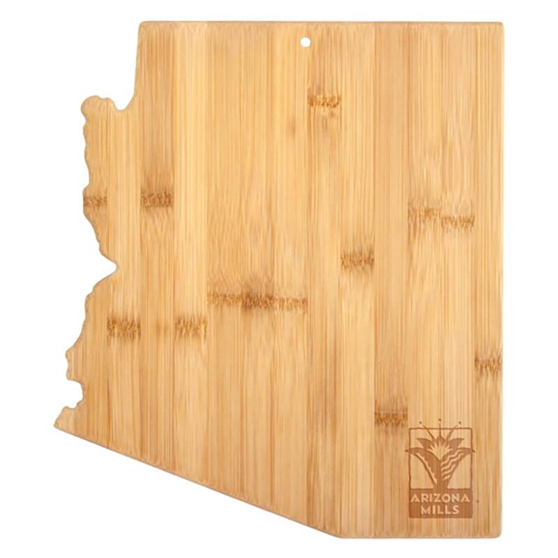 U.S. State Shaped Bamboo Cutting and Serving Boards