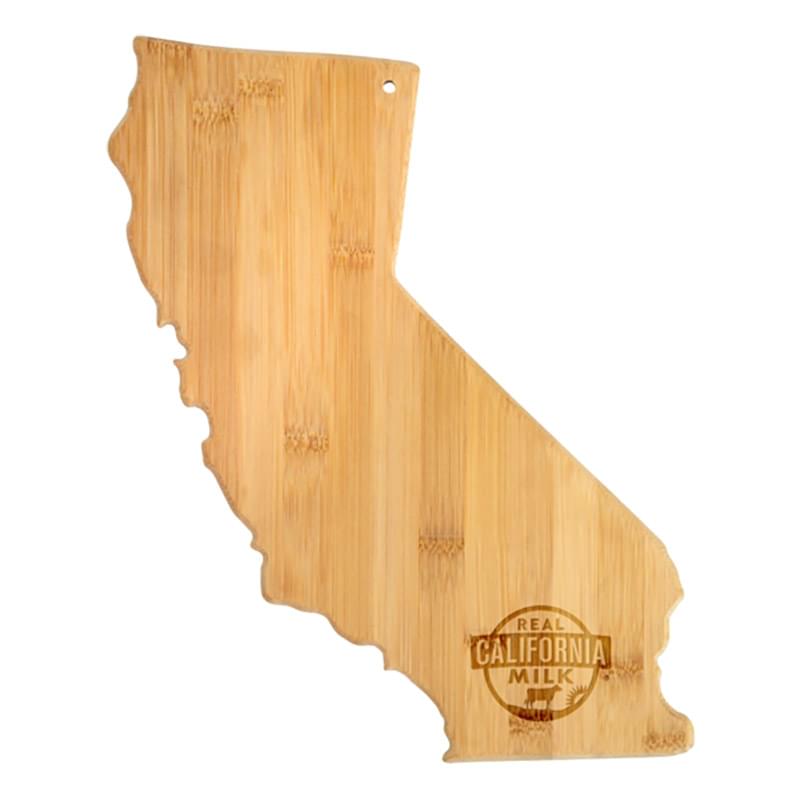 U.S. State Shaped Bamboo Cutting and Serving Boards