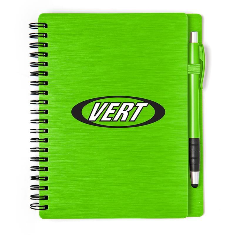 Mercury Notebook Set with Matching Stylus Pen