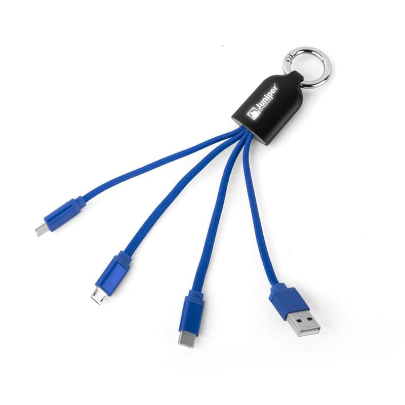 Jellyfish Light-Up Braided Charging Cable