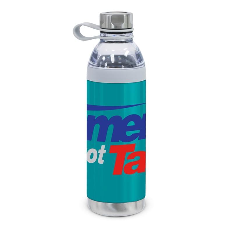 Dual Opening Stainless Steel Water Bottle - 20 Oz.