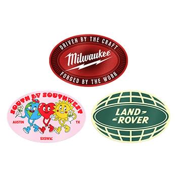 Tag Buddy 6" x 4" Oval All-Purpose Sticker