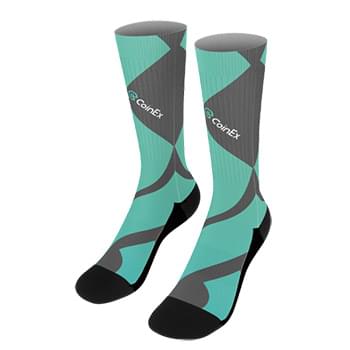 Import 18" Dye Sublimated Socks (Pair)