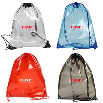 Phoenix Clear Drawcord Backpack