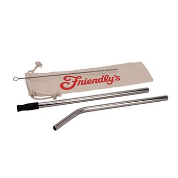 Hoover Stainless Steel Straw Set