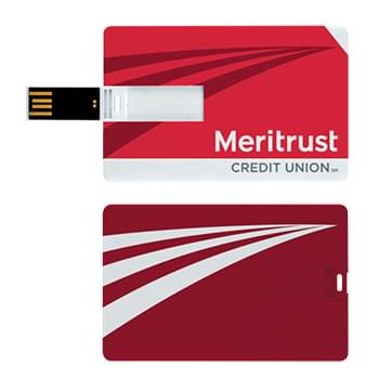 Credit Card Sized Flash Drive 4G