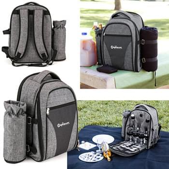 Wine Picnic Backpack for Four